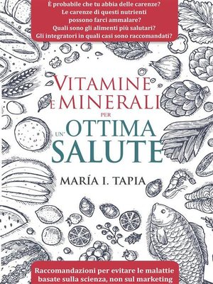 cover image of Vitamine E Minerali Per Un'Ottima Salute
